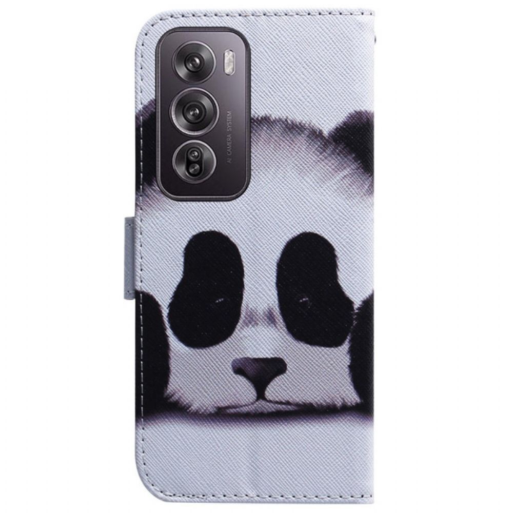 Lederhüllen Oppo Reno 12 Pro 5g Panda