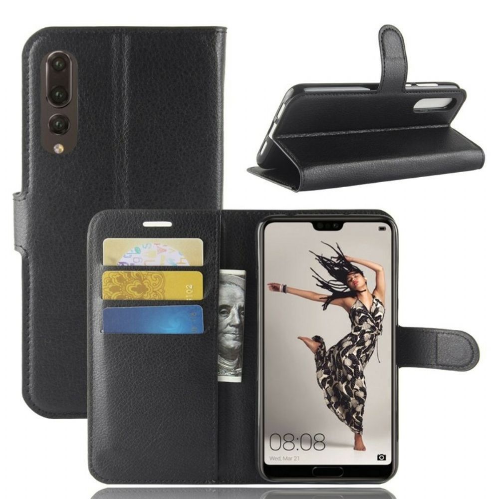 Flip Case Für Huawei P20 Pro Retro-litschis