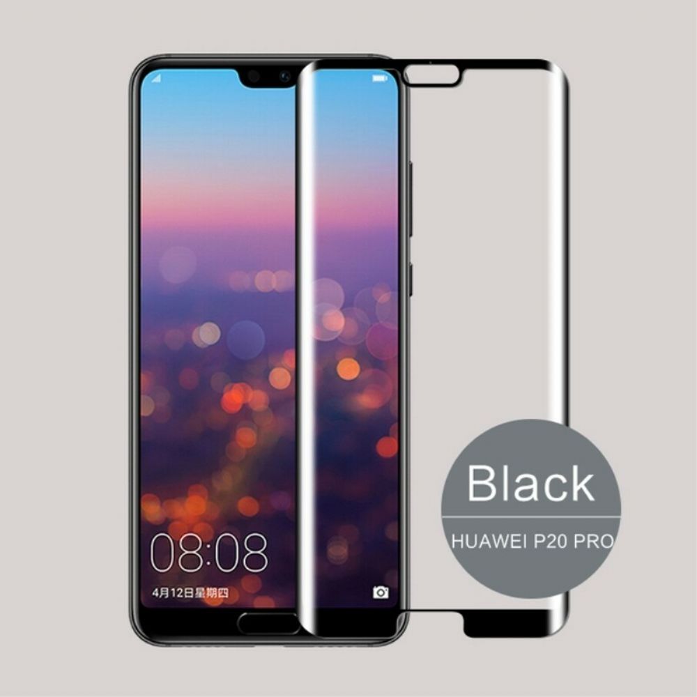 Gebogener Schutz Aus Gehärtetem Glas Für Huawei P20 Pro Mofi