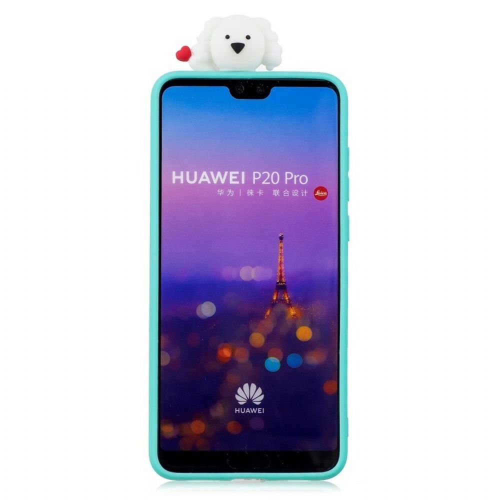 Hülle Für Huawei P20 Pro 3d-hund In Den Wolken