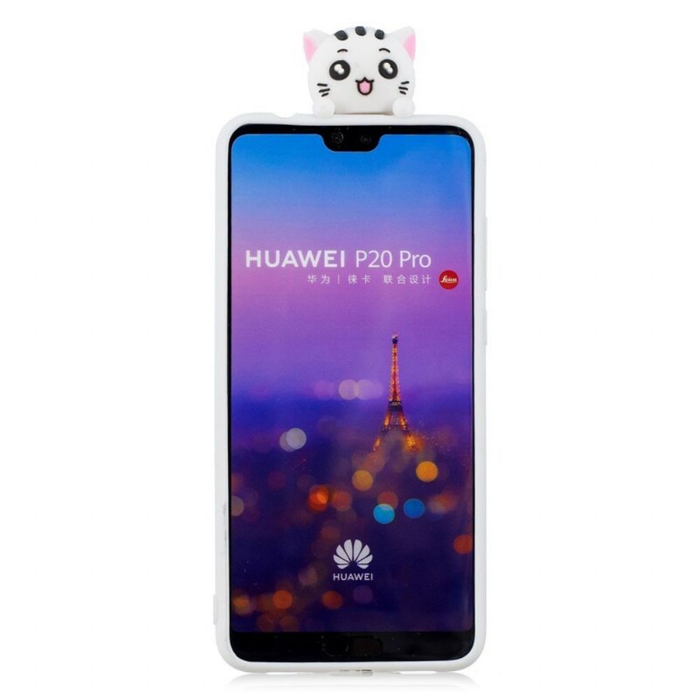 Hülle Für Huawei P20 Pro 3d-katzenspaß