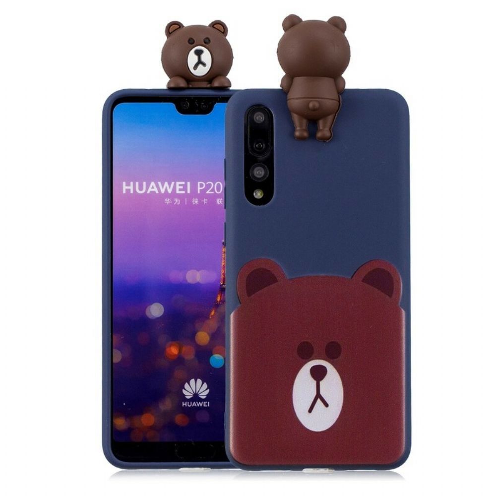 Hülle Für Huawei P20 Pro Lustiger 3d-panda