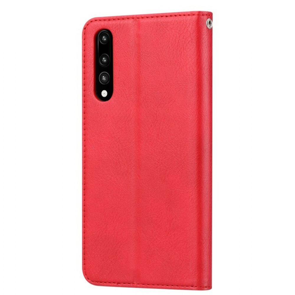 Schutzhülle Für Huawei P20 Pro Flip Case Kartenetui Aus Kunstleder