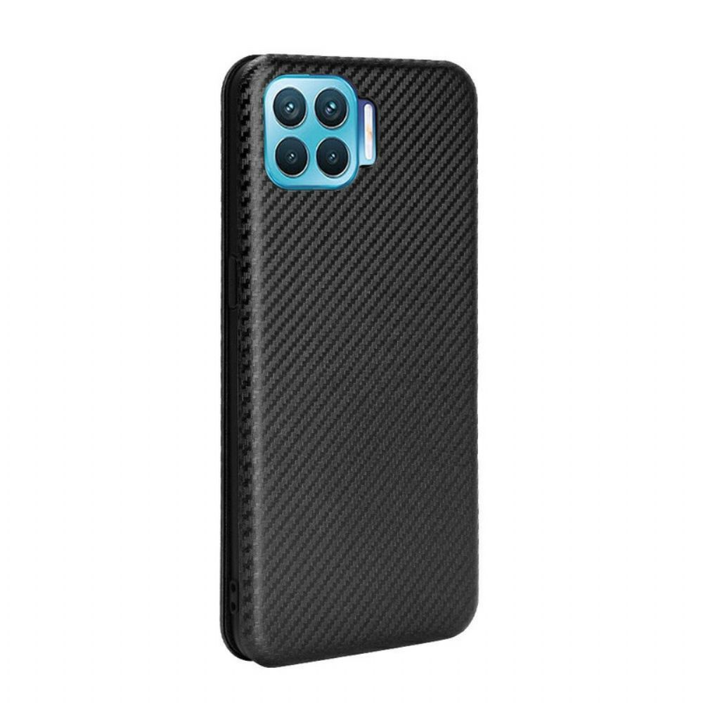 Schutzhülle Für Realme 7 Pro Flip Case Farbiges Karbon-silikon