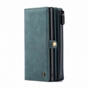 Flip Case Für Samsung Galaxy Note 10 Caseme Vintage-leder