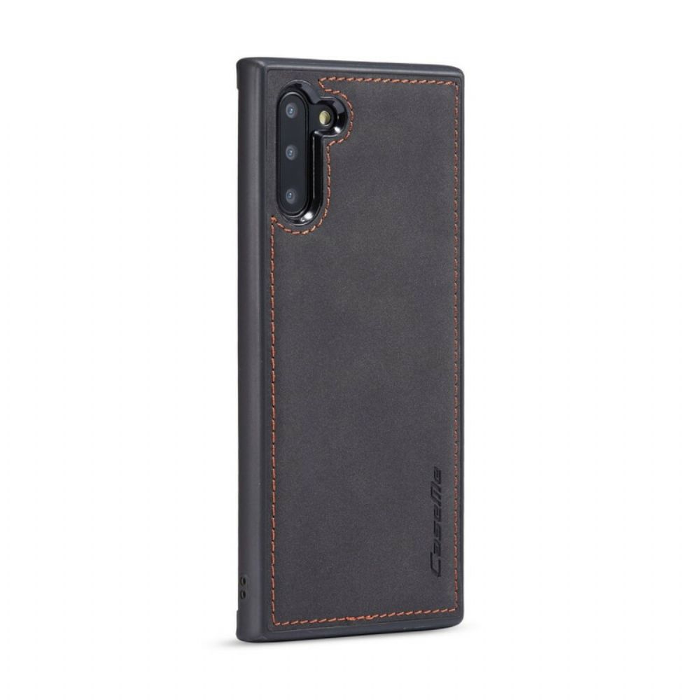 Flip Case Für Samsung Galaxy Note 10 Caseme Vintage-leder