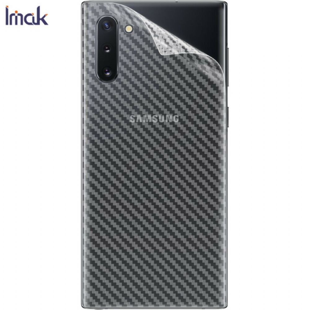 Hintere Schutzfolie Für Samsung Galaxy Note 10 Carbon Imak