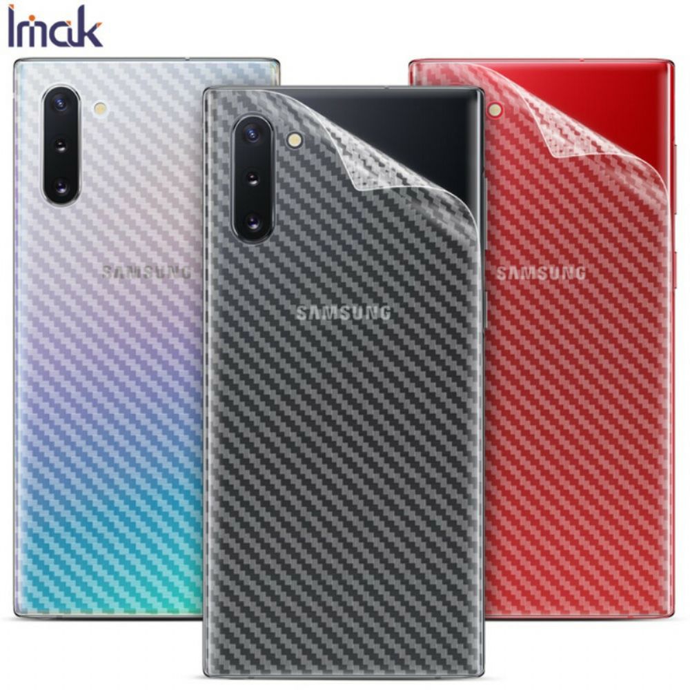 Hintere Schutzfolie Für Samsung Galaxy Note 10 Carbon Imak