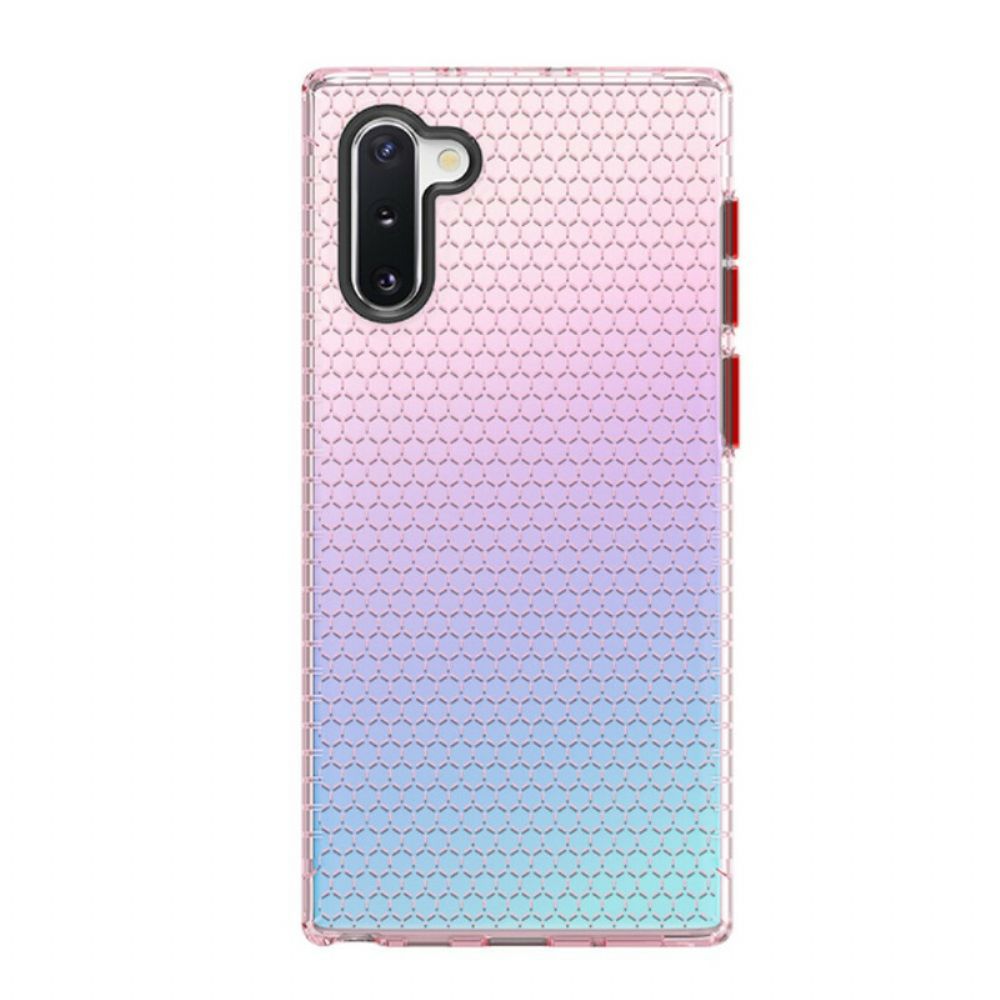 Hülle Für Samsung Galaxy Note 10 Design Im Wabenstil