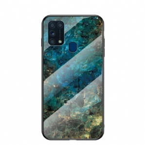 Handyhülle Für Samsung Galaxy M31 Premium Color Tempered Glass