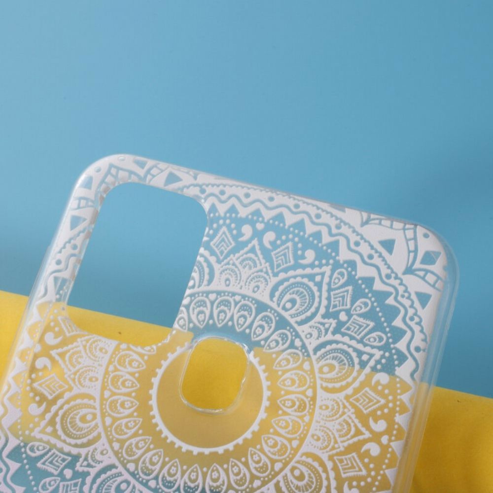 Handyhülle Für Samsung Galaxy M31 Transparentes Farbiges Mandala