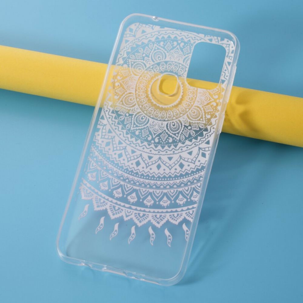 Handyhülle Für Samsung Galaxy M31 Transparentes Farbiges Mandala