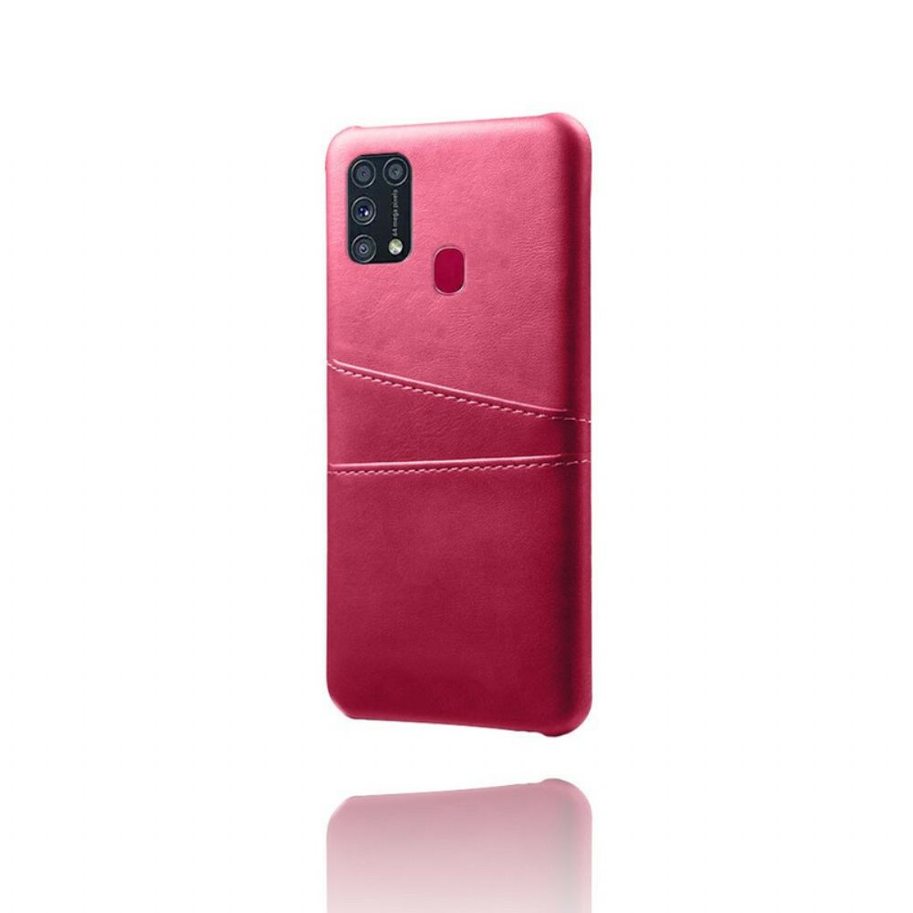 Hülle Für Samsung Galaxy M31 Kartenhalter