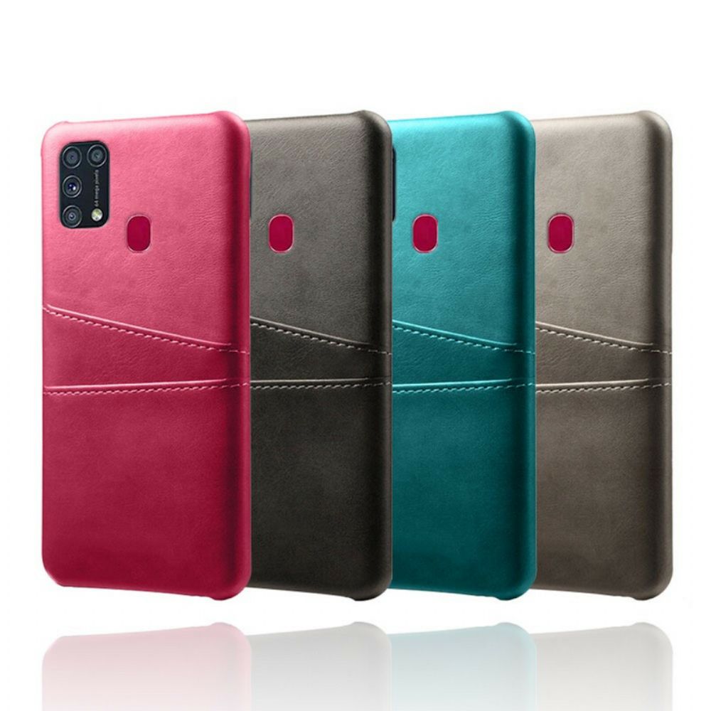 Hülle Für Samsung Galaxy M31 Kartenhalter