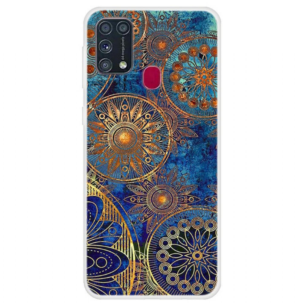 Hülle Für Samsung Galaxy M31 Mandala-trend