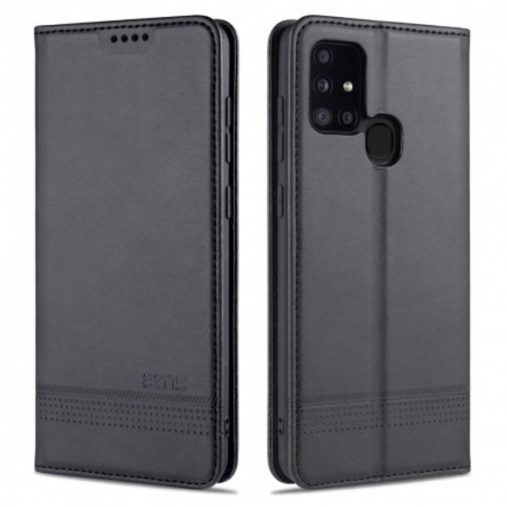 Schutzhülle Für Samsung Galaxy M31 Flip Case Azns-lederstil