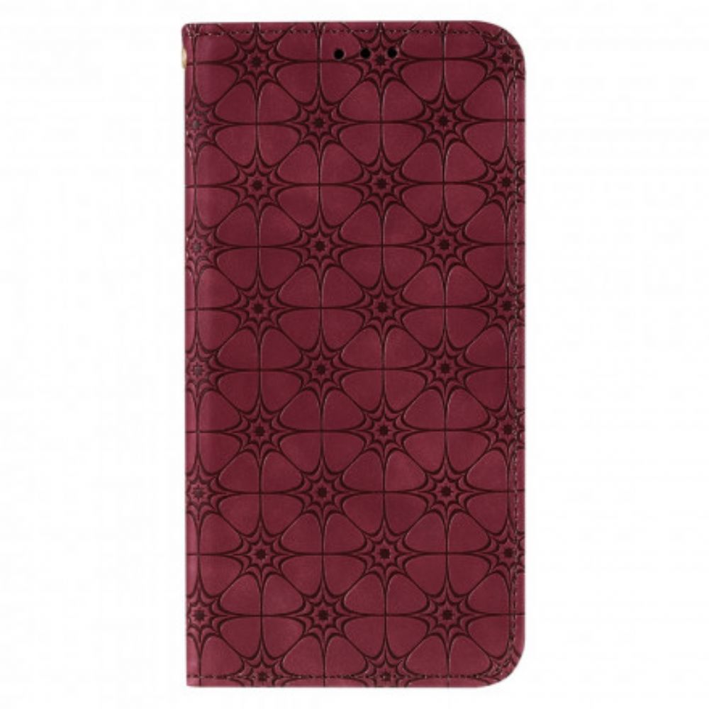 Schutzhülle Für Samsung Galaxy M31 Flip Case Barockblumen