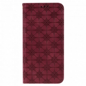 Schutzhülle Für Samsung Galaxy M31 Flip Case Barockblumen