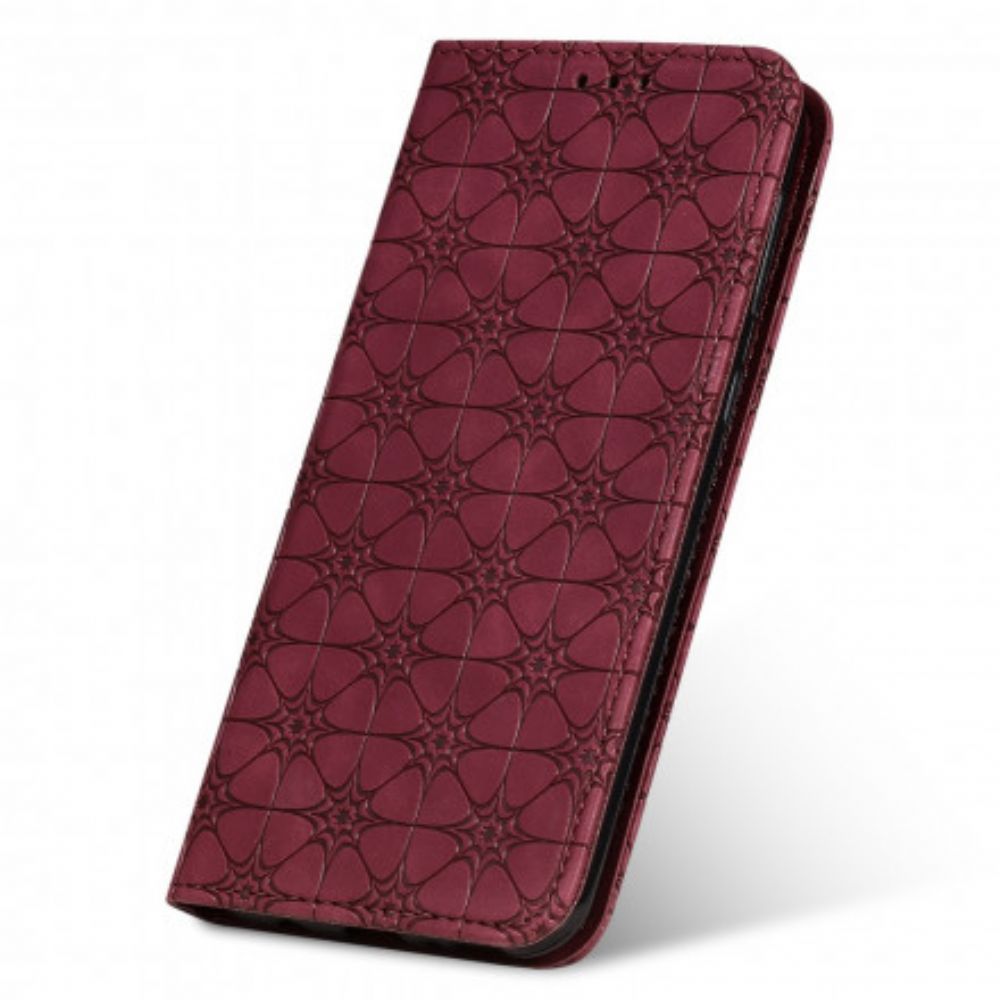 Schutzhülle Für Samsung Galaxy M31 Flip Case Barockblumen