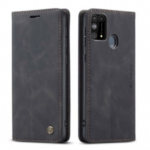 Schutzhülle Für Samsung Galaxy M31 Flip Case Caseme Kunstleder