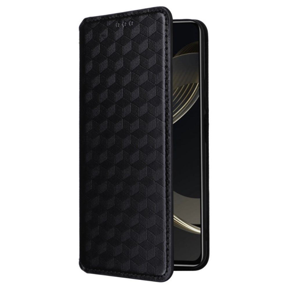 Flip Case Für Huawei Nova 12 Se Rautenmuster