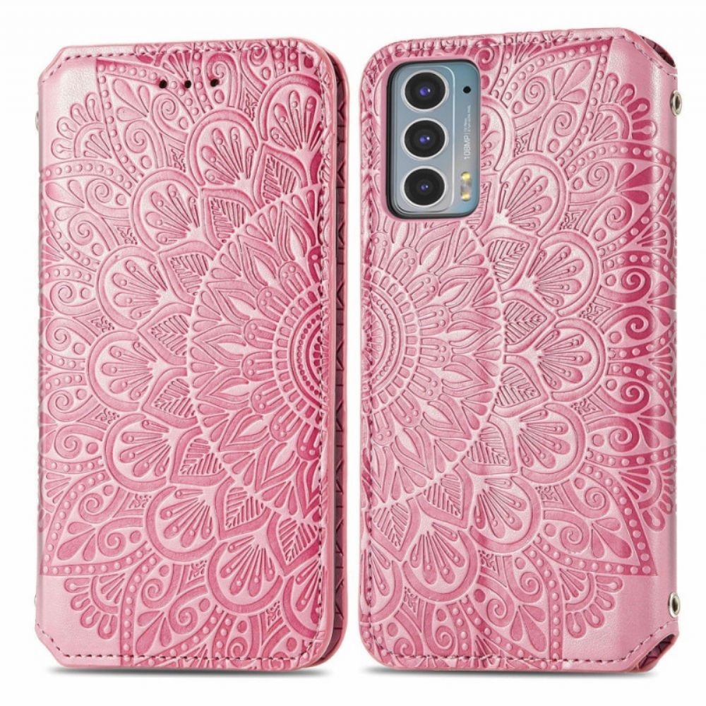 Schutzhülle Für Motorola Edge 20 Flip Case Mandalas