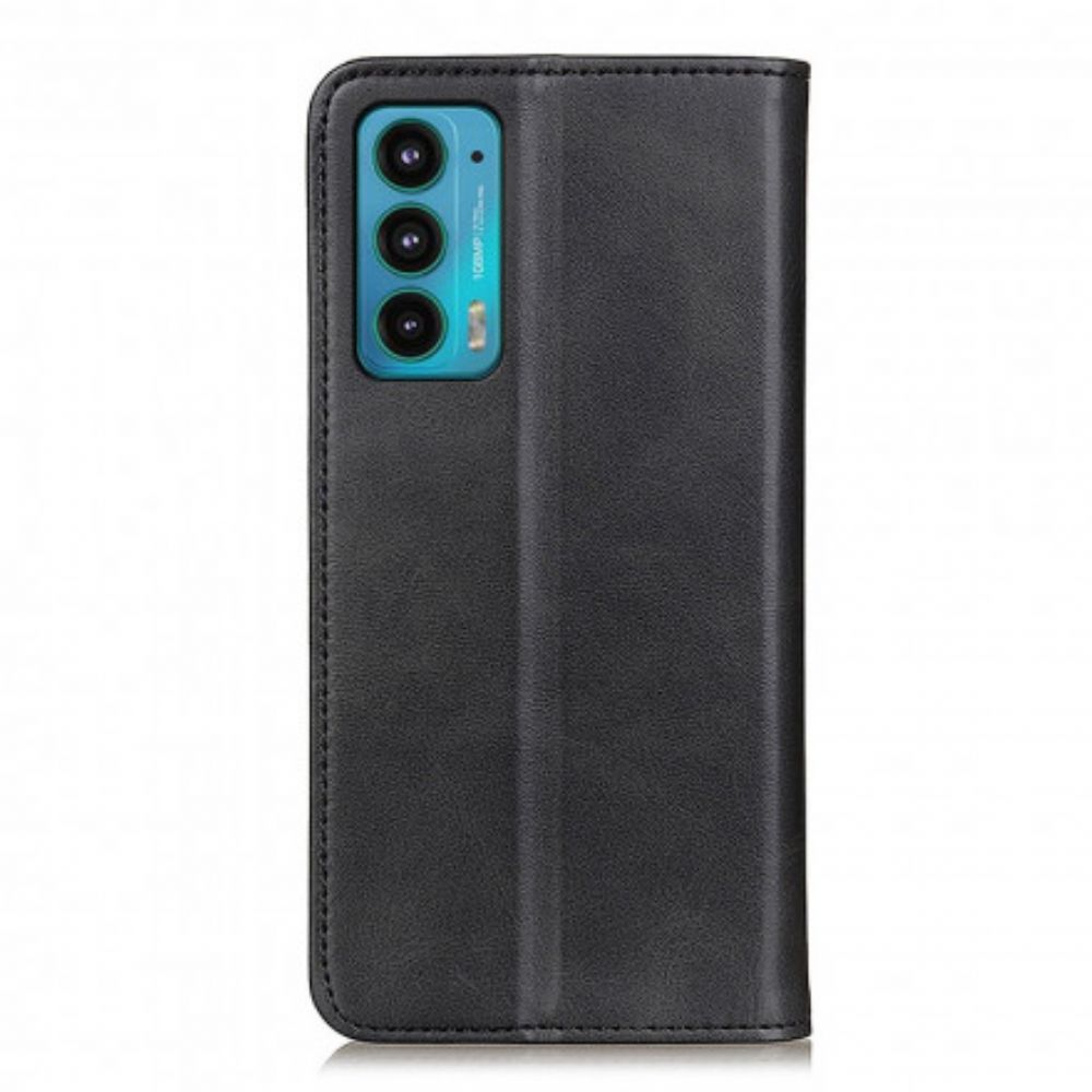 Schutzhülle Für Motorola Edge 20 Flip Case Spaltlederdesign