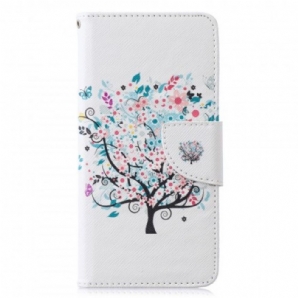 Flip Case Für Samsung Galaxy S10 Blumiger Baum