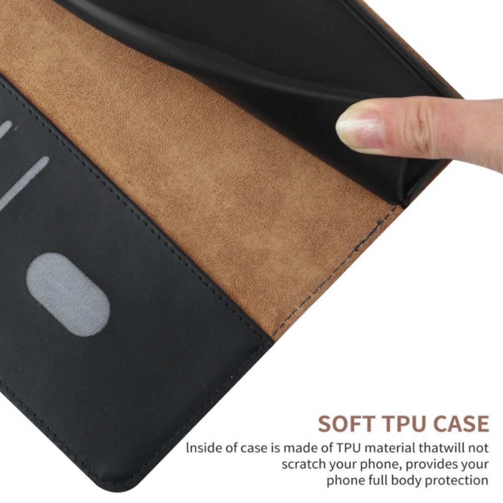 Flip Case Für Samsung Galaxy S10 Echtes Nappaleder