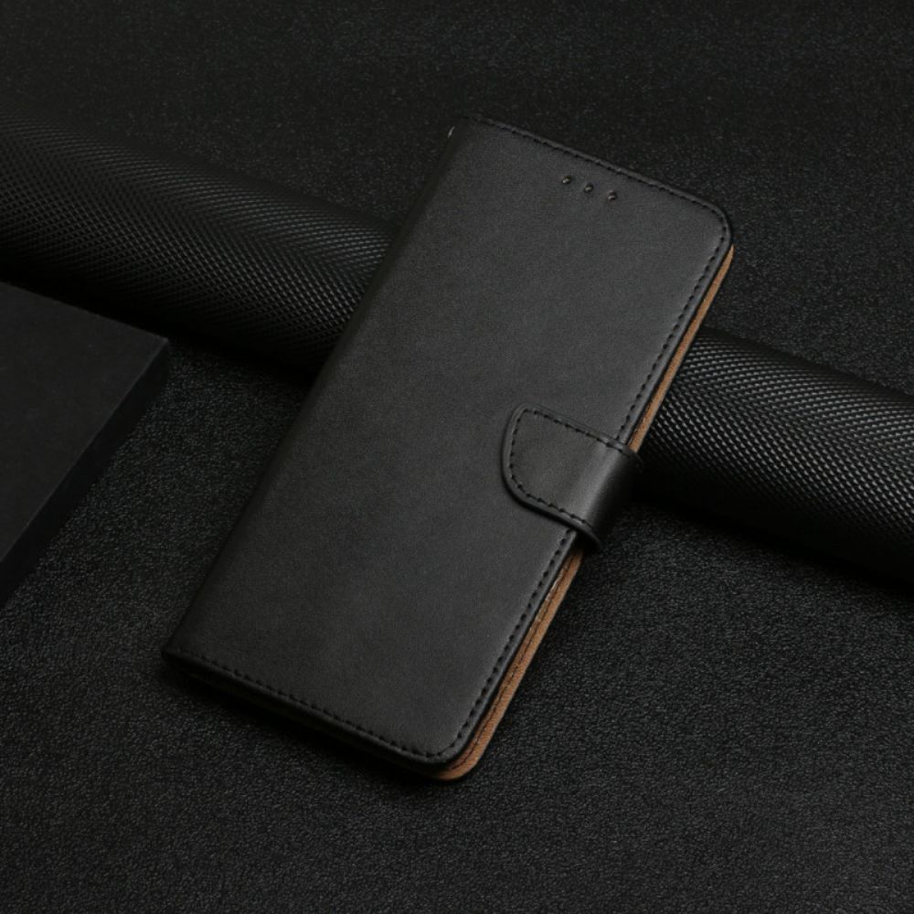 Flip Case Für Samsung Galaxy S10 Echtes Nappaleder