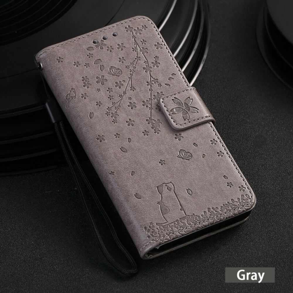 Flip Case Für Samsung Galaxy S10 Mit Kordel Strap Reverie