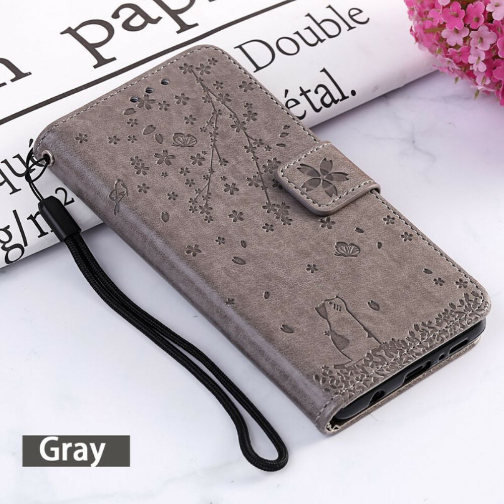 Flip Case Für Samsung Galaxy S10 Mit Kordel Strap Reverie