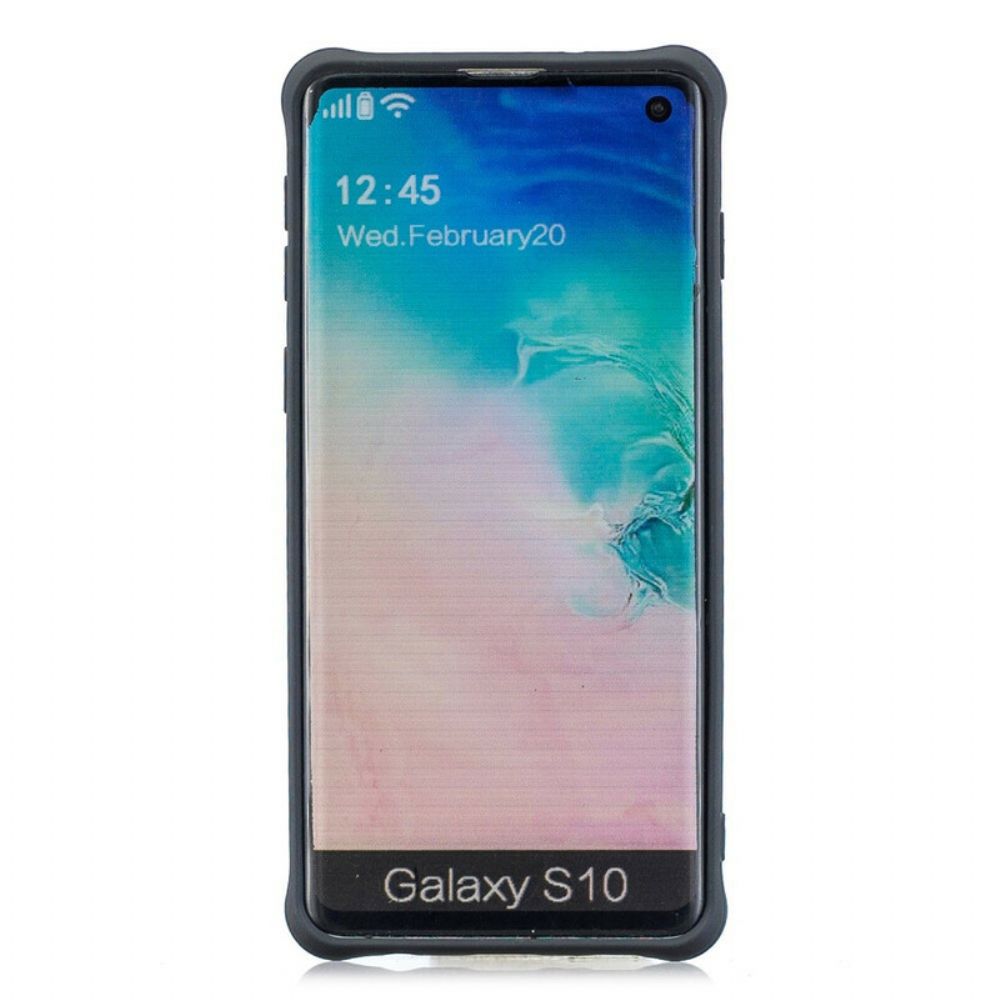 Hülle Für Samsung Galaxy S10 Mattes Weiches Silikon