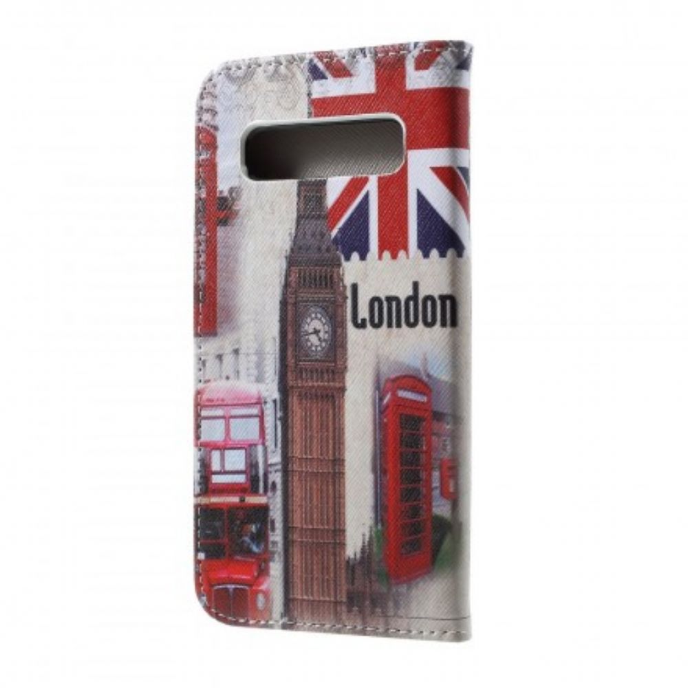 Lederhüllen Für Samsung Galaxy S10 Londoner Leben