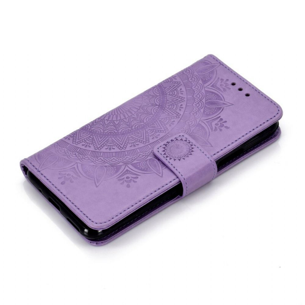 Flip Case Für Honor 20 Pro Sonnen-mandala