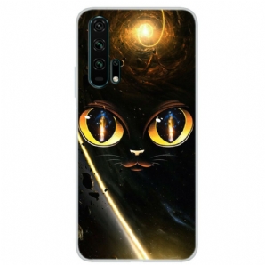 Handyhülle Für Honor 20 Pro Galaxy-katze