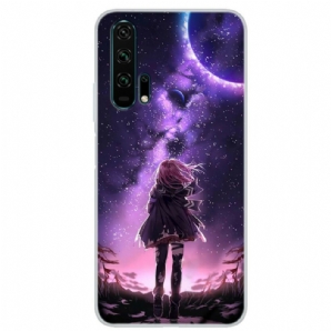 Hülle Für Honor 20 Pro Magischer Vollmond