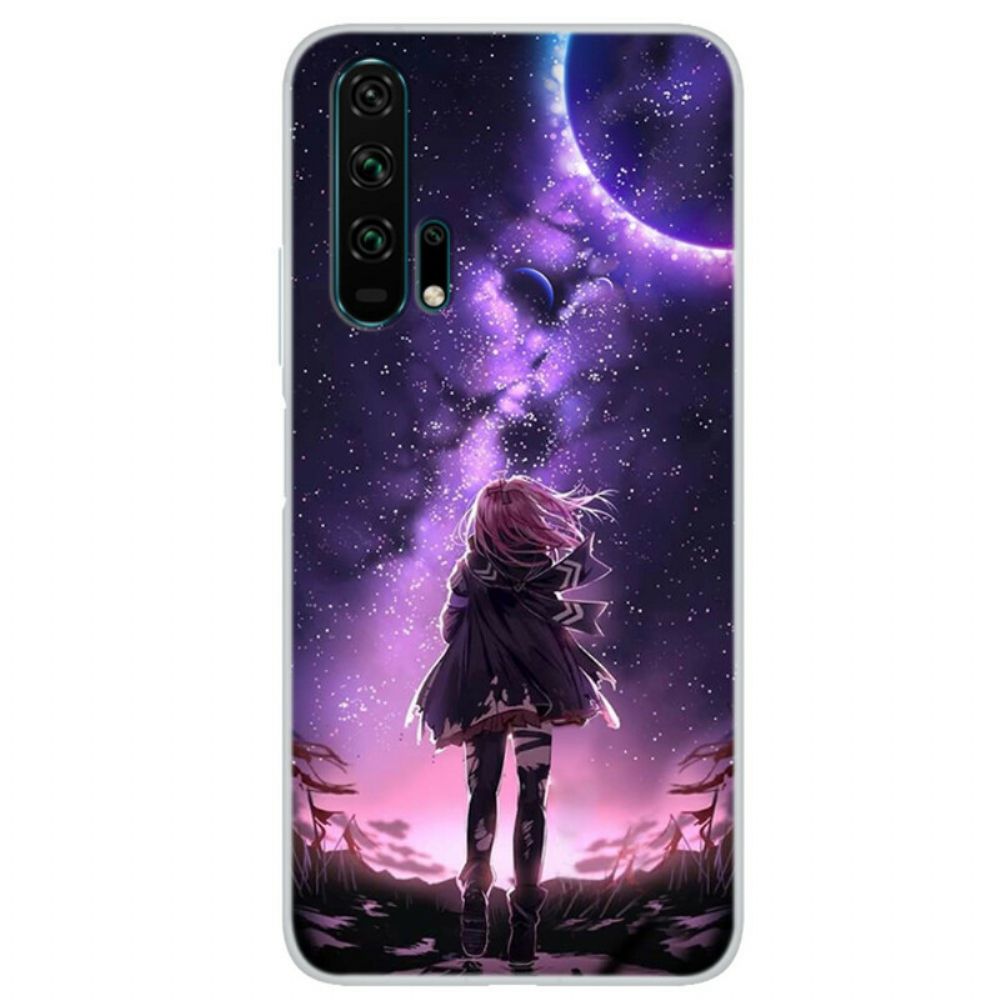 Hülle Für Honor 20 Pro Magischer Vollmond