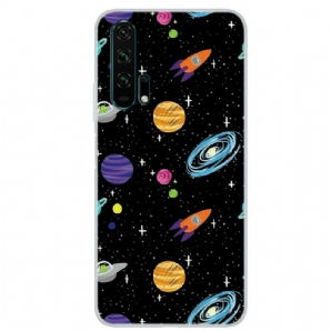 Hülle Für Honor 20 Pro Planet Galaxie