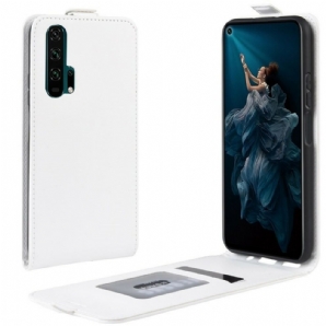 Lederhüllen Für Honor 20 Pro Flip Case Retro-faltung