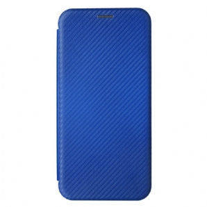 Flip Case Samsung Galaxy A15 5g Handyhülle Klassische Kohlefaser