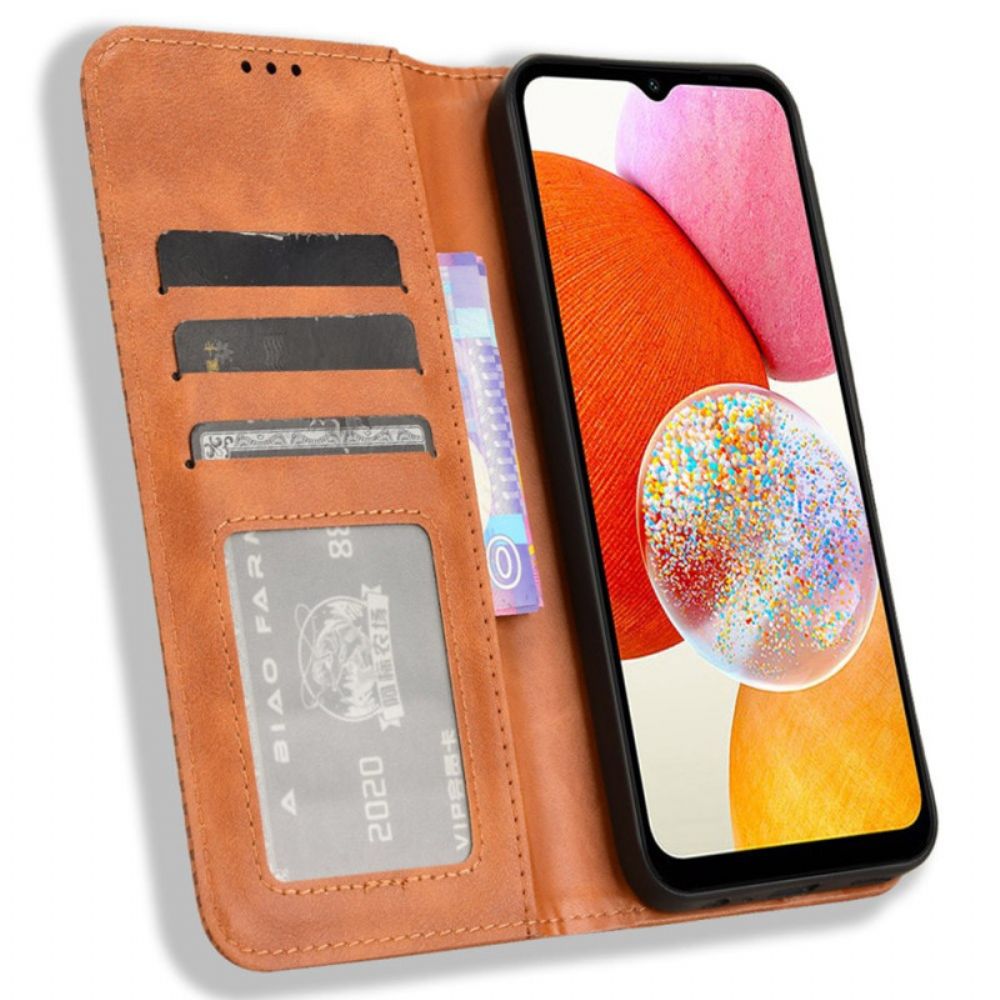 Flip Case Samsung Galaxy A15 5g Handyhülle Retro