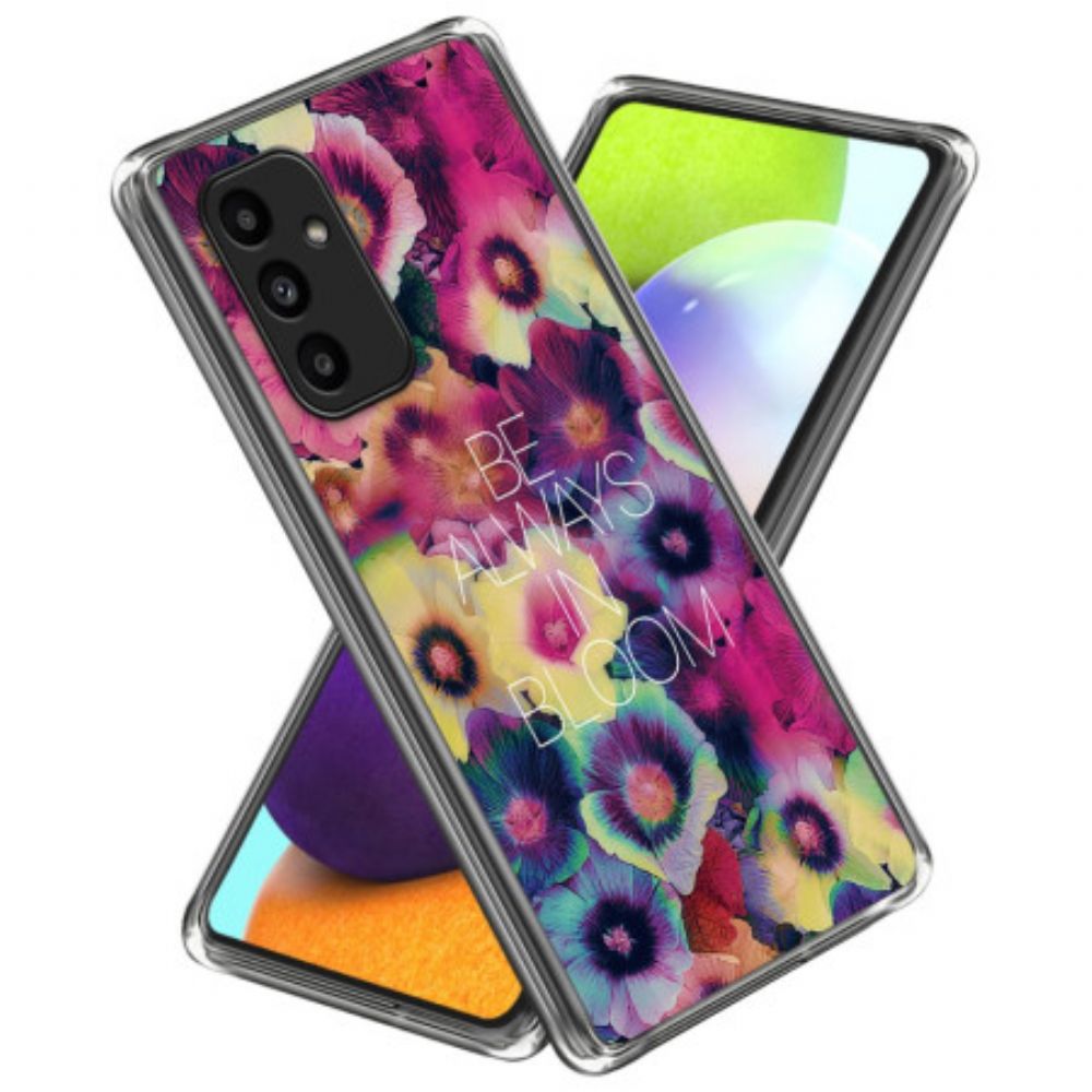 Hülle Für Samsung Galaxy A15 5g Bunte Blumen