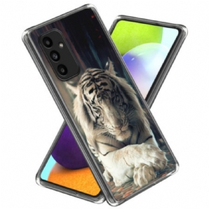 Hülle Für Samsung Galaxy A15 5g Weißer Tiger