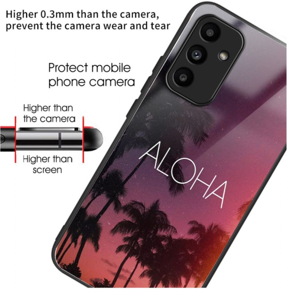 Hülle Samsung Galaxy A15 5g Aloha Gehärtetes Glas