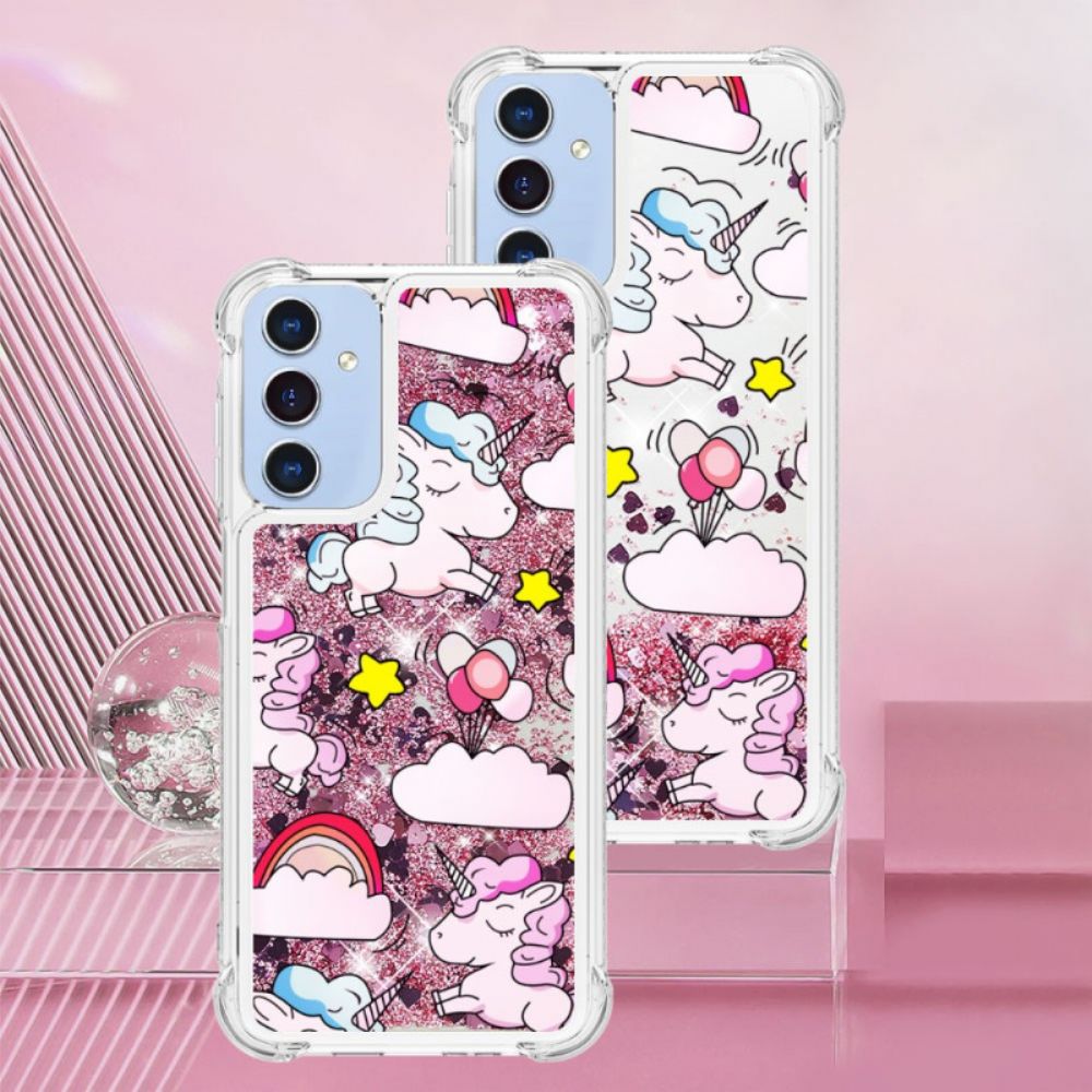 Hülle Samsung Galaxy A15 5g Cartoon-musterserie