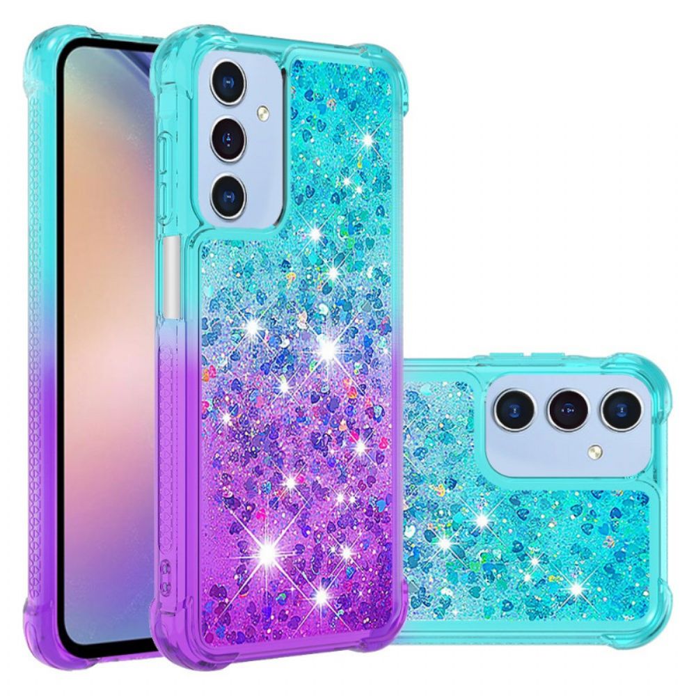 Hülle Samsung Galaxy A15 5g Glitzerverlauf