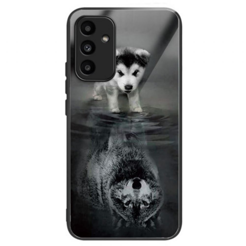 Hülle Samsung Galaxy A15 5g Puppy Dream Gehärtetes Glas