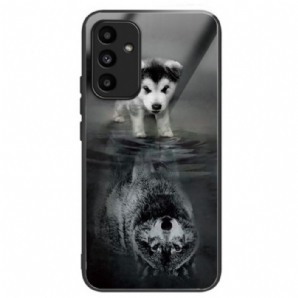 Hülle Samsung Galaxy A15 5g Puppy Dream Gehärtetes Glas