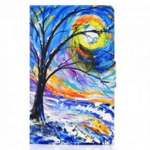 Flip Case Für Samsung Galaxy Tab A7 Baum Art.-nr